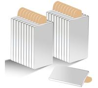 Pilikoll 20 Pcs Aimants Néodyme Puissants 30x10x3mm Petit Aimant Adhesif Aimant Neodyme Rectangular Neodymium Bar Magnets Aimants Adhésifs Mini Aimant Neodyme pour Tableau Magnétique,Réfrigérateur