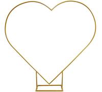 PILIN Arche de ballons en métal Kit d'arche de ballons en forme de coeur pour fête, mariage, demande en mariage, décoration de la Saint-Valentin