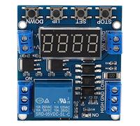 Pilipane 6 à 30 V,Module De Relais à 1 Canal avec Détection des Limites De Tension Et Déclencheur De Mise Hors Tension Retardée, Contrôle De Niveau Haut Et Bas