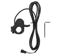 Pilipane Accélérateur au Pouce pour vélo électrique 300X, Commande au Pouce en métal ABS Durable avec connecteur SM pour Accessoires de Modification de Scooter 12V72V