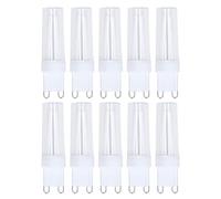 Pilipane Ampoules LED G9 petite lumière bleue économie d'énergie 3W 500lm 220V longue durée de vie 50000H pour lustre plafonnier lampe de table 10 pièces PC céramique 6,1x1,6 cm