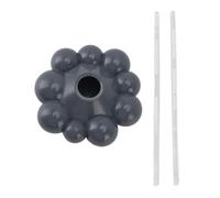 Pilipane Arrosage automatique des plantes, nuage de pluie, auto-arrosage, appareil décoratif pour jardin intérieur, jardin, ABS, gris, 22 x 12 cm