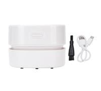 Pilipane Aspirateur de Bureau à Main sans Fil, balayeuse de poussière de Table puissante et Portable pour Usage Domestique et de Bureau, matériau ABS, Poids 187g, Comprend Une Brosse, Un