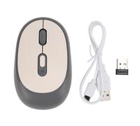 Pilipane Bluetooth Wireless Mouse Portable Ergonomic Quiet k 800 1600 2400 DPI Batterie Rechargeable Universelle pour Ordinateur Portable PC Office Home (Gris)