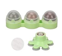 Pilipane Boule de léchage d'herbe à Chat, Jouet interactif à Rouleau Mural Rotatif pour Nettoyage des Dents Naturelles, matériau ABS 14.5cm, Conception 3 en 1