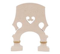 Pilipane Bridge de Violon Double-Bass Bridge Contrabass Bridge Premium Adjudable Alimable Vis Bsw Remplacement des Musiciens Professionnels Wood (1/2)