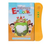 Pilipane Cambodgien Anglais Chinois interactif Audio Book Son Electronic Apprentissage du Livre éducatif Jouet (Vert)