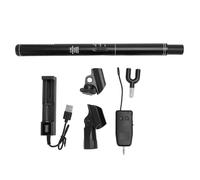 Pilipane Caméra Microphone Professionnel Interview Interview mic 2,4g Wireless Wireless Haute sensibilité Enregistrement directionnel pour Les interviews téléphoniques de caméra SLR