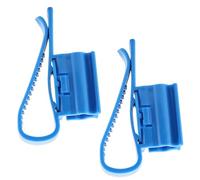 Pilipane Clif de Montage à pêche réglable Clip de Tube à Eau Pince de Tuyau en Plastique Support de Tuyau en Plastique 2PCS Set Installation Facile Durable de Haute qualité pour Le