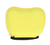 Pilipane Contrôleur de Jeu Base de Stockage en Nylon Dur en Nylon Hard Protective Transport Boîte avec Zipper en métal pour Les contrôleurs et Accessoires Series X S (Jaune)