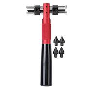 Pilipane Couvercle du boîtier de montre en forme de T Outil d'ouvre-boîtier de montre extra large pour fabricants de montres et travailleurs de réparation en plastique en métal 15,5