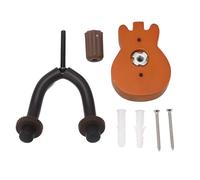 Pilipane Crochet de guitare Crochet mur de bois monté en bois et support de guitare en caoutchouc pour les boutiques d'instruments de musique à la maison