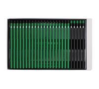 Pilipane Des crayons d'écriture noirs définissent des crayons HB et 2B de graphite de qualité supérieure pour dessiner des esquisses et des écrits 20 pcs HB et 5pcs 2B Crayons en bois noir