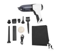 Pilipane Faire Un aspirateur sans Fil Portable 9500pa Strong Aspiration 100W Fonction Power Blow avec 6 têtes pour Le Clavier de Voiture Home Use Material ABS 190x200x62mm