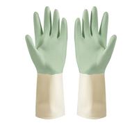 Pilipane Gants de nettoyage réutilisables, imperméables et confortables, en latex, pour la maison, la cuisine, la salle de bain, taille S