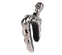 Pilipane Guitare acoustique capo Skull Forme assez cool Metal Electric Classic Guitar Capo pour ukulélé (Noir)