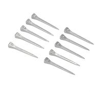Pilipane Horseshoe Nail Hoof Nail E4 Horseshoe Nail Quality Durable en Acier à Faible teneur en Carbone Accessoires pour l'équipement de Cheval 250pcs
