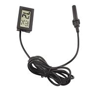 Pilipane Jauge De Thermomètre Hygromètre Numérique Mini,Affichage LCD Température Fahrenheit Mètre D'humidité, Mètre D'humidité De Température Pratique pour L'entretien(Noir)