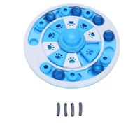 Pilipane Jouet Puzzle pour Chien à Alimentation Lente, Jeu d'entraînement interactif pour friandises, Jouets d'enrichissement pour Chiens et Chats, stimule l'intelligence des Animaux de (Bleue)