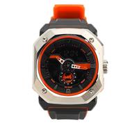 Pilipane Les Hommes regardent Digital Sports Watch Dual Display LED étanche résistante aux Chocs pour l'escalade de randonnée de randonnée Activités extérieures intérieures Élégant Sangle