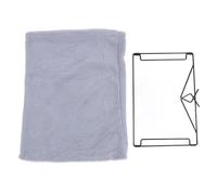 Pilipane Lit Suspendu de Chat en Forme de L Cadre métallique Moelleux Chaud Confortable Cougure de hamac de Chat Multifonctionnel pour la Maison (Gris)