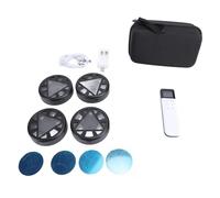 Pilipane Lot de 4 Lampes d'entraînement réactives avec télécommande pour Sport et agilité, 6 Fonctions, Lampe d'entraînement de Vitesse et d'agilité pour athlètes et entraîneurs, matériau