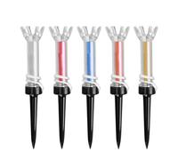 Pilipane Lot de 5 t-shirts magnétiques - En plastique - Multicolore - Pour le golf - Instrument d'entraînement - Résilient - Design high-tech