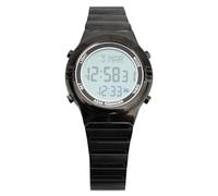 Pilipane Mentes de Sports électroniques multifonctionnels Affichage numérique LED Résistant à l'eau avec Le Temps de prière du Monde Indicateur de Direction ajusté pour Les activités de (Noir)