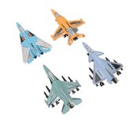 Pilipane Modèle de Chasseur réaliste en Alliage Exquis, modèle de Jet interactif Amusant à Friction, Jouet d'avion en métal, Statue d'avion pour Les Tout-Petits et Les Enfants