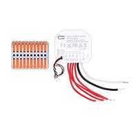 Pilipane Module d'éclairage de commutateur WiFi 4 gangs Module de commutateur de minuterie de télécommande d'application de maison intelligente 90 250V double fonction de contrôle