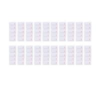 Pilipane Regarder Un Film de Set 200pcs Transparent Anti-Rayures Multi-objectifs résistants à la poussière pour Le Groupe de Montre Bijoux de Bijoux PVC Matériau de Grandes et Petites