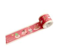 Pilipane Ruban adhésif décoratif Premium Quality Easy Tear Diy Scrapbook Washi Tape for Gift Emballage Journal Crafting Enthusiasts Paper Material Couleurs vibrantes