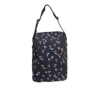 Pilipane Sac à biberon isolé de Grande capacité Sac de Rangement Thermique étanche à Isolation Thermique pour Voyager à l'extérieur Motif Floral Noir