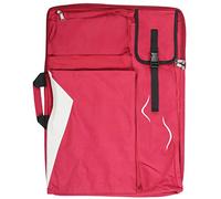Pilipane Sac à Dos de Peinture, Planche à Dessin pour Croquis, 4k, Multifonctionnel, Sac en Toile imperméable, matériau Professionnel en Tissu Oxford Durable pour Artistes, étudiants, (Rouge)