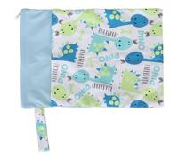 Pilipane Sac Sec et Humide avec Sangle, imperméable et Durable, pour Couches en Polyester, Sac Sec et Humide pour Les Parents en Voyage, 25x35cm, 2 Paquets (G16)