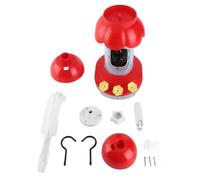 Pilipane Smart Bird Feeder Camera WiFi Outdoor AI Identification Automatique 1080p HD Vision Night Motion DÉTECTION IP65 Imperméable pour Les Amateurs d'observation des Oiseaux Fence Wall