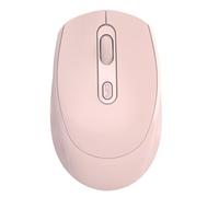 Pilipane Souris sans Fil Optique 2,4 GHz Bluetooth Dual Mode Haute précision 1600dpi Conception Ergonomique Souris d'ordinateur USB pour PC Office Home Abs Black 63x35x101mm (Rose)