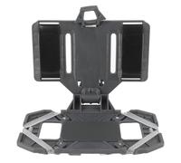 Pilipane Support de Poitrine pour téléphone, Robuste, léger, Pliable, pour Tableau de Navigation, Support de téléphone extérieur pour Porte-Plaque, Gilet, Sac à Dos, matériau ABS, Taille (Grise)