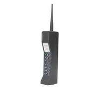 Pilipane Téléphone cellulaire Vintage Prop Retro 80s 90S Modèle de téléphone Mobile Brick Replique Piétique décorative pour Le Bureau à Domicile Plastic 31cm (Noir)