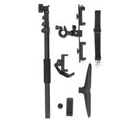 Pilipane Trépied Pliable pour Perche à Selfie, Support de téléphone Extensible à 360 ° réglable de 160 cm avec 4 Clips pour Prise de Vue en Studio de Photographie en extérieur, matériau