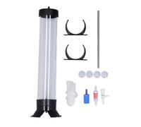 Pilipane Œufs de crevettes de Saumure incubateur High Hatchabilité Kit d'éclosion de crevettes avec soupape de régulation de la clapette d'échec pour Les œufs de crevettes de Saumure