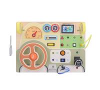 Pilipane Volant en Bois, Jouet interactif à LED, Tableau d'activités sensorielles pour Tout-Petits, Enfants d'âge préscolaire, Stimulation éducative précoce, Tilleul, matériau Plastique,