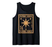 Pilipinas Timbre-Poste Vintage Filipino Pride Débardeur