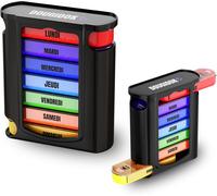 Pill Box Weekly Morning,Noon,Night,French Night,7 Day Organizer,Daily Medicine Storage Box,Large Capacity,Ideal For Taking On A Travel,Practical For Everyday Use