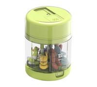 Pill Case, Portable Pill Container, 7 Compartments with Built-In Cutter, Compact Pocket-Sized Medicine Organizer for Purse, Pocket, Camping, Family, Travel, 1.97x1.97x2.76 Inches