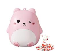 Pill Case Small Leak-Proof 2.76x2.76x1.97Inches Holder | Cartoon Bear Small Pill Container For Women Kids 2.76x2.76x1.97Inch Weekly Daily Supplement Office School Gym Outdoor Camping