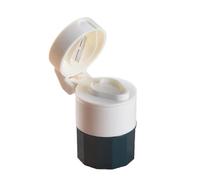 Pill Cutter - Crusher And Pill Cutter, 3.74 Inch Pill Box Tablets With Grinder - 4 In 1 Multifunctional Tablet Separator For Splitting Pills And Carrying Medicines (Green)