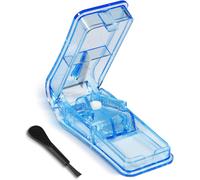 Pill Cutter For Cutting And Crushing Small And Large Pills,Tablet Separator For Splitting Pills And Carrying Medication-Blue