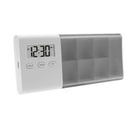 Pill Holder - 2L PP Portable Automatic Pill Dispenser For Elderly With Alarm USB | ABS Pills Organizer 7 Compartments Scintillation Vibration Alarm Warning LCD Display