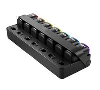Pill Organizer, Travel Container, Daily Dispenser, Portable Medicine Holder, Quiet Closure, Rounded Corners, Weekly Compartment Case, Indoor Outdoor Use, 20.5 x 10.1 x 4.1 cm